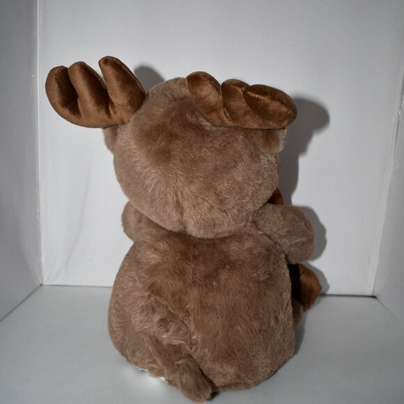 Noble Excellence Plush Moose with Blanket 50" x 60" #NF1PR009 NWT - Picture 4 of 6